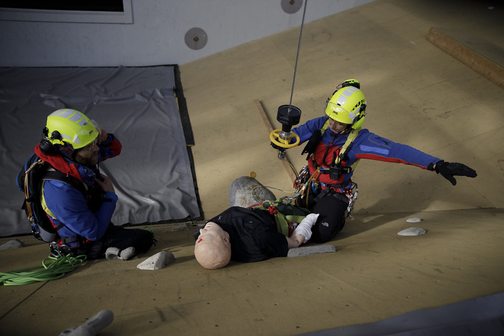 Geolino Reportage Bergwacht Training